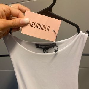 Missguided high neck racer bodysuit!